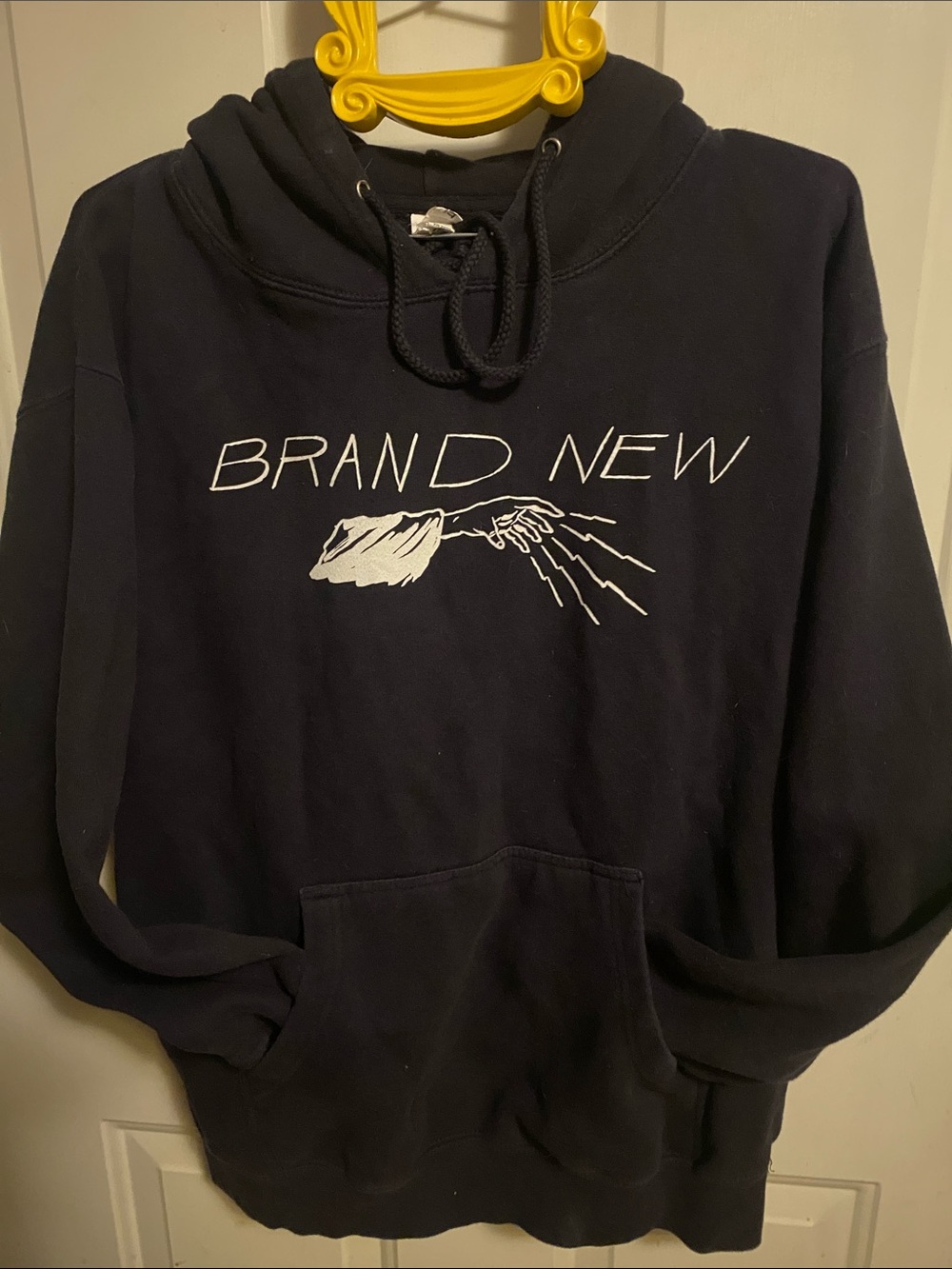 “Brand New” band merch hand of doom hoodie 2017 science fiction tour